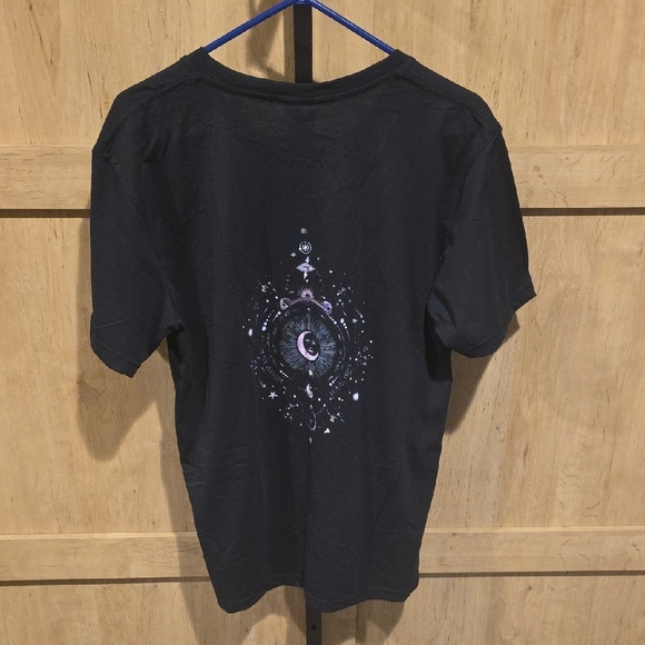 (J42) Black Short Sleeve Teesz L - Picture 4 of 4